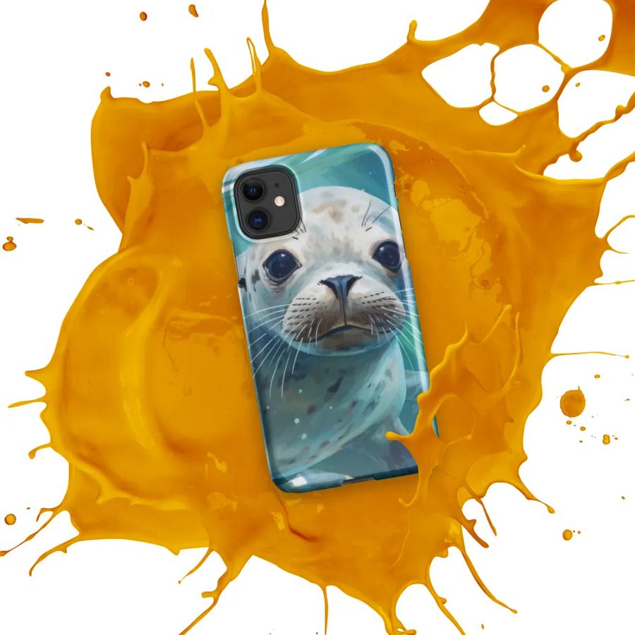 Whiskered Seal iPhone® Snap Case product image (9)