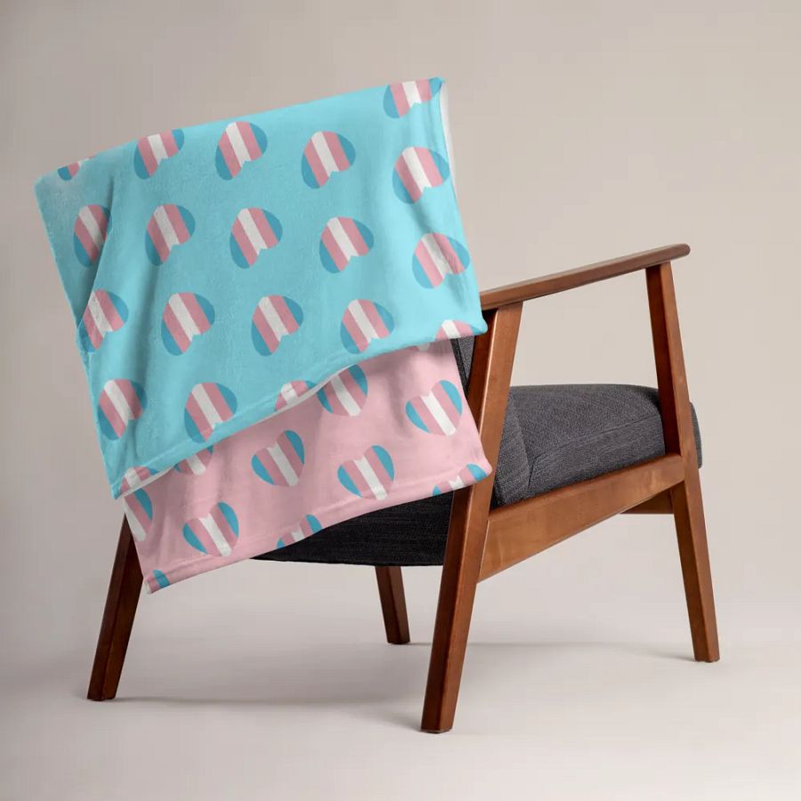 Trans Heart Blanket product image (5)