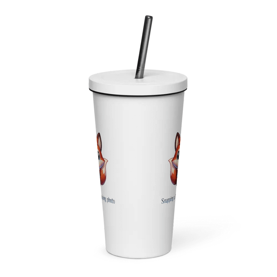 Snapping A Thanksgiving Photo Cute Fox Tumbler product image (2)
