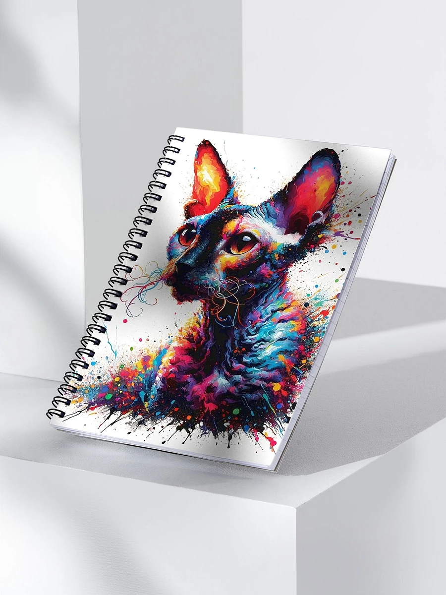 Spiral Notebook: Cornish Rex 2 product image (3)