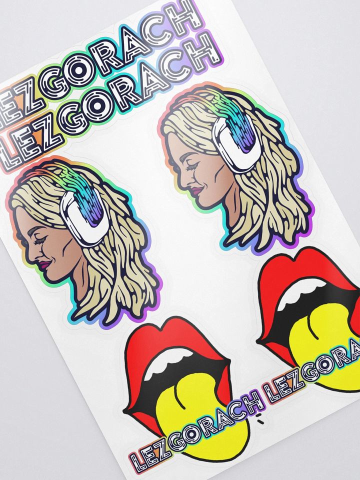 LGR sticker sheet product image (2)