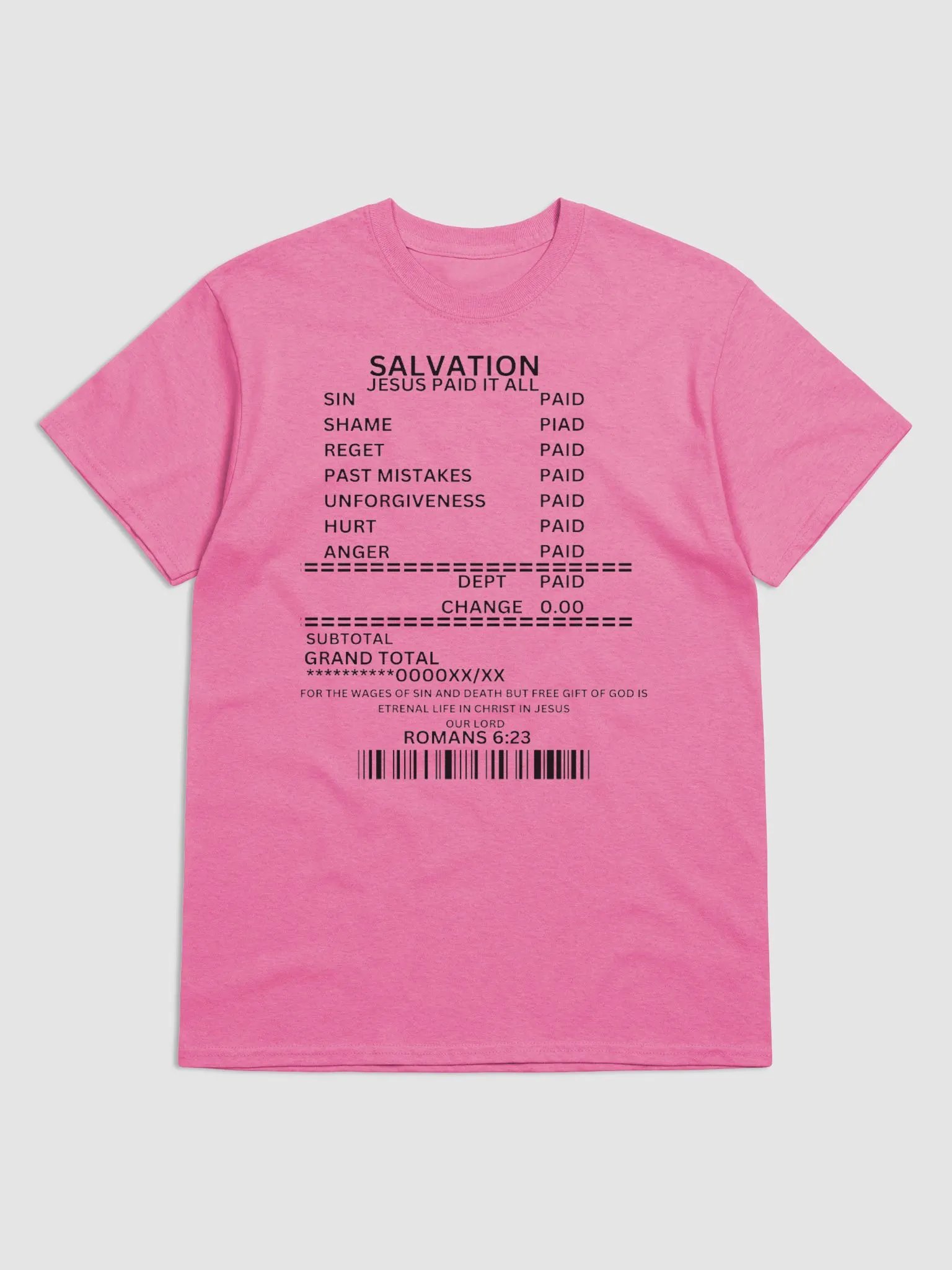 JESUS PAID IT ALL T-SHIRT product image (3)