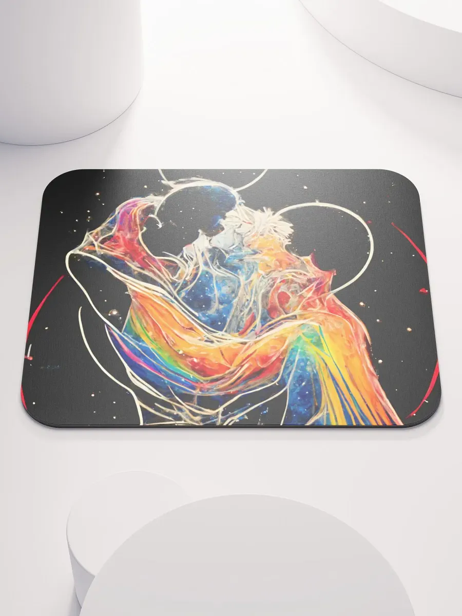 Cosmic Embrace Mouse Pad product image (1)