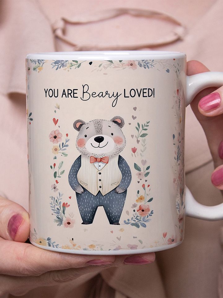 Adorable Bear-Themed Mug for Loved Ones product image (1)