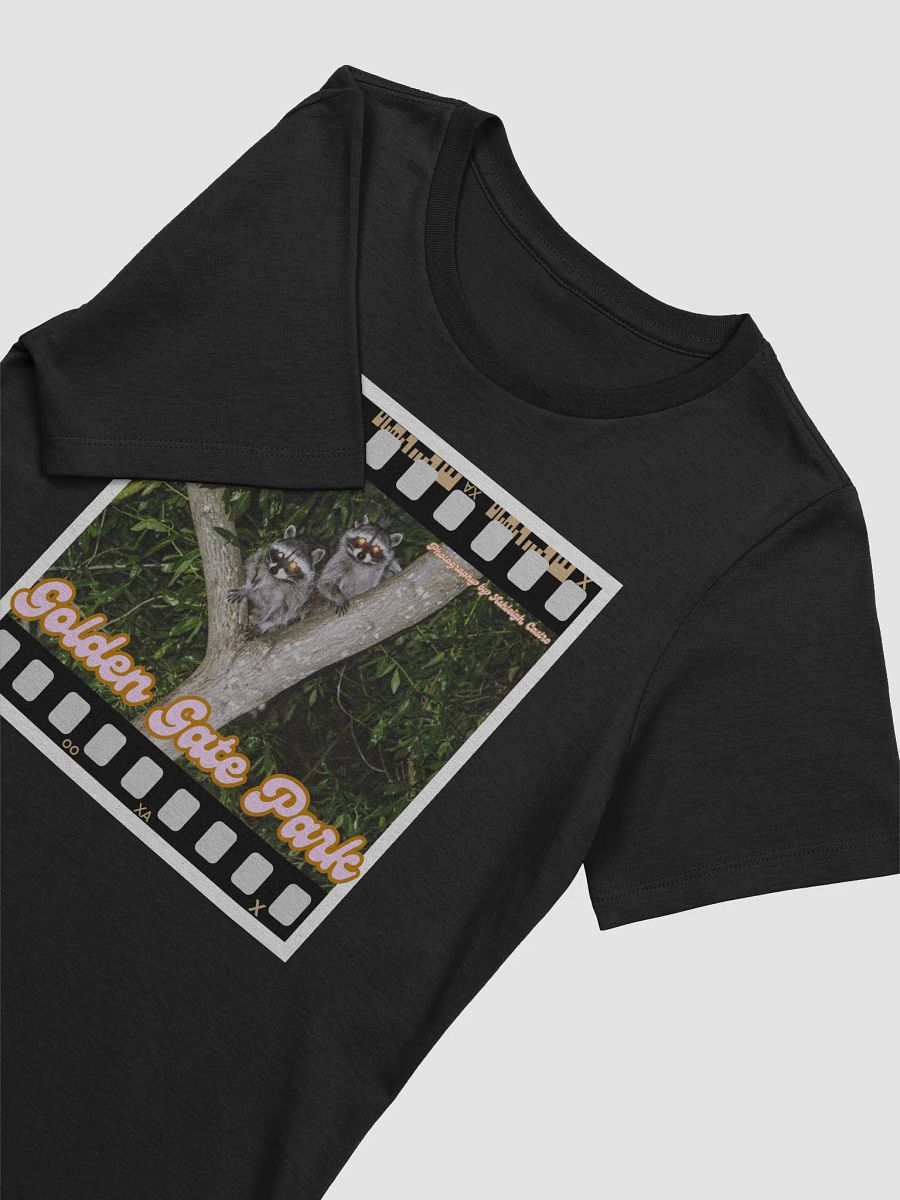 Golden Gate Park Raccoons Relaxed Fit T Shirt (Dark/Vibrant Colors) product image (3)