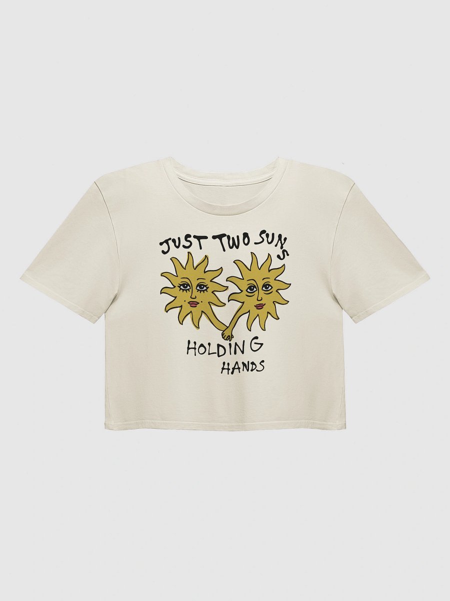 Just Two Suns Holding Hands – Baby Tee product image (1)