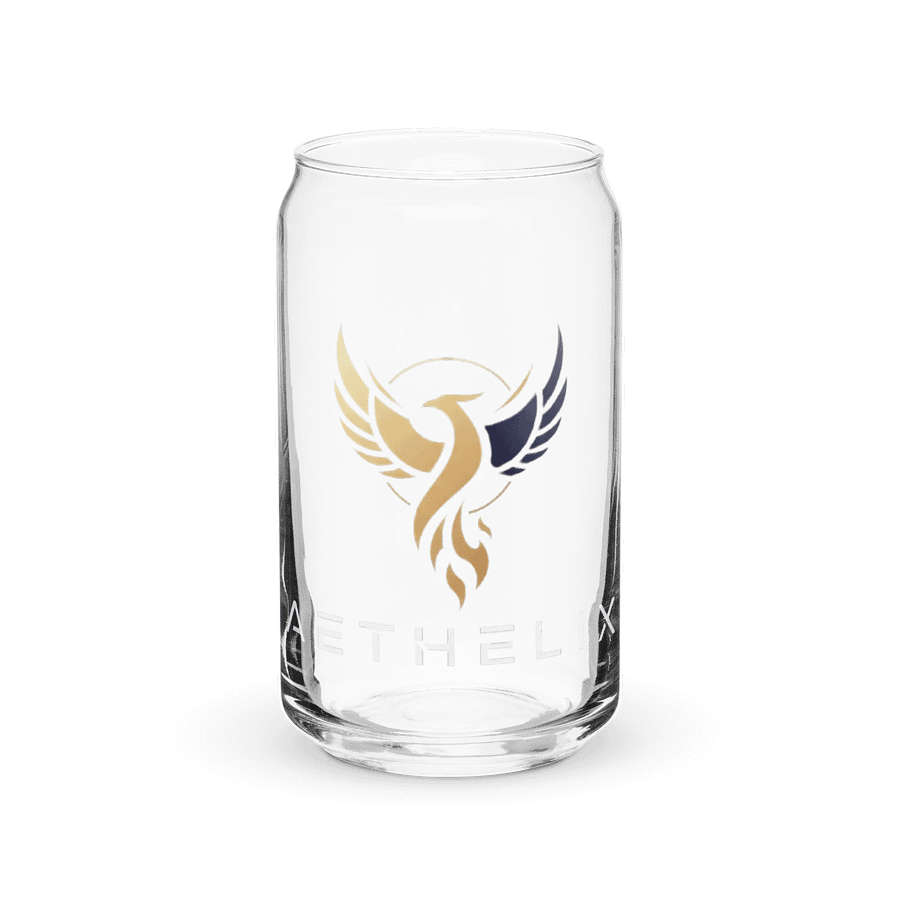 Aethelix Can-Shaped Glass – Logo Edition product image (2)