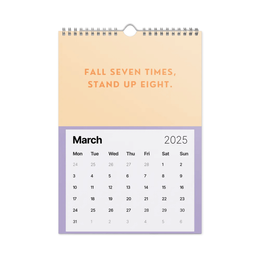 2025 Sobriety Calendar With AA Quotes product image (9)