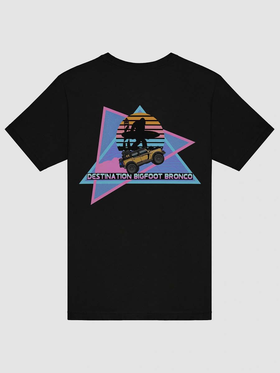 JC Edition Destination Bigfoot Bronco Retro-Inspired T-Shirt (Black) product image (6)