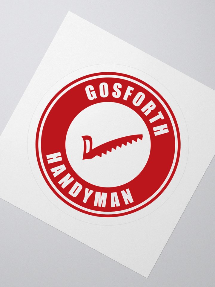 Gosforth Handyman Stickers product image (2)