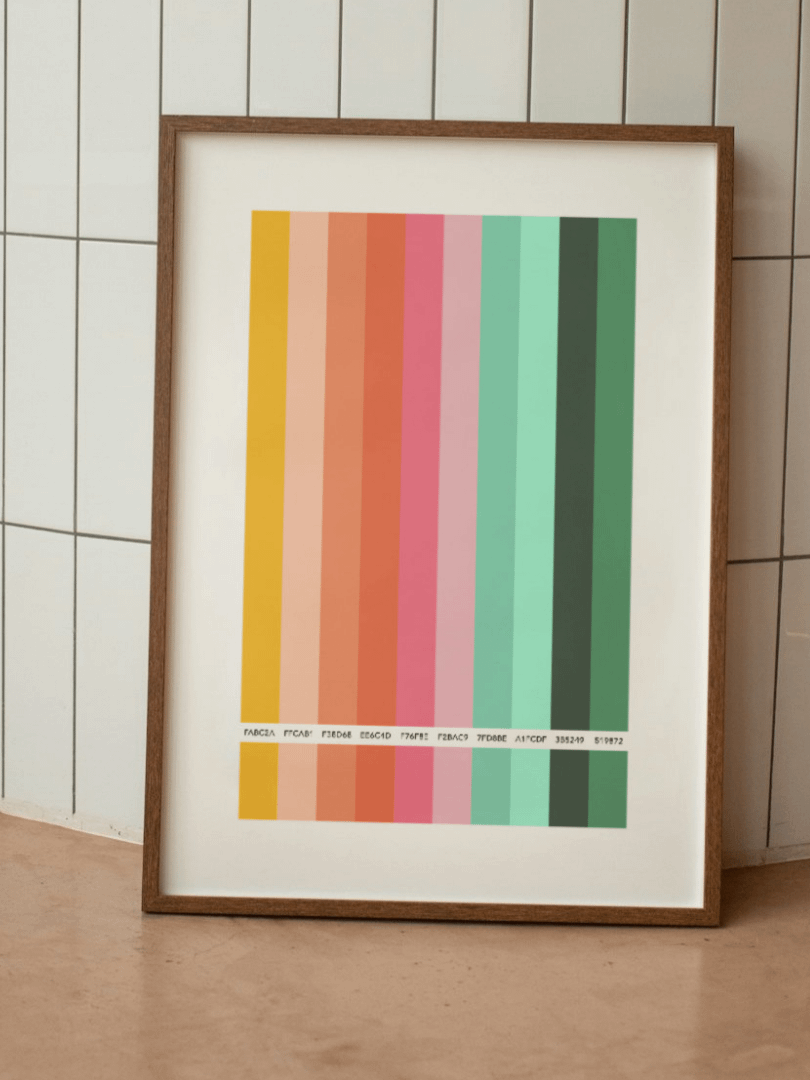 COLOR PALETTE 012 • WALLART DECOR product image (5)