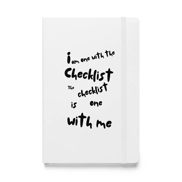 Checklist Affirmation Hardcover Journal product image (2)