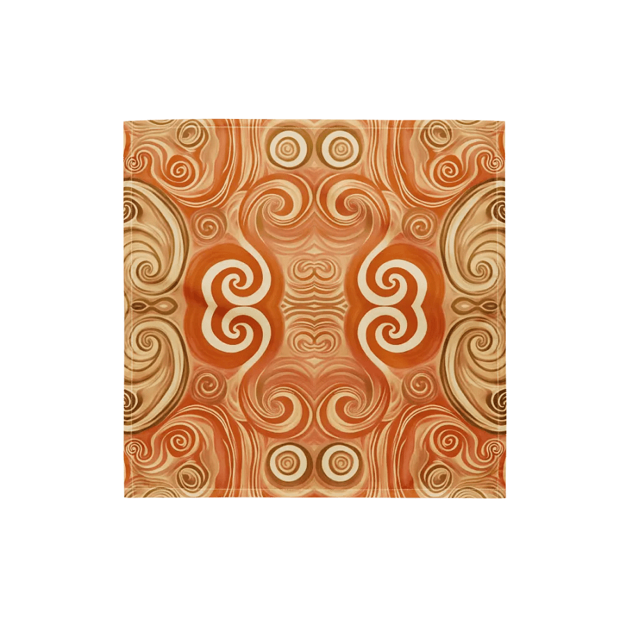 Funky Latte Liquid Tie-Dye Bandana product image (2)