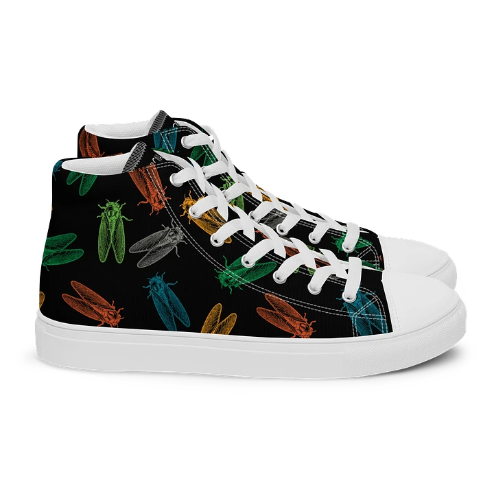 All Over Confetti Cicadas High Top Sneakers (Women’s) product image (1) Image 1