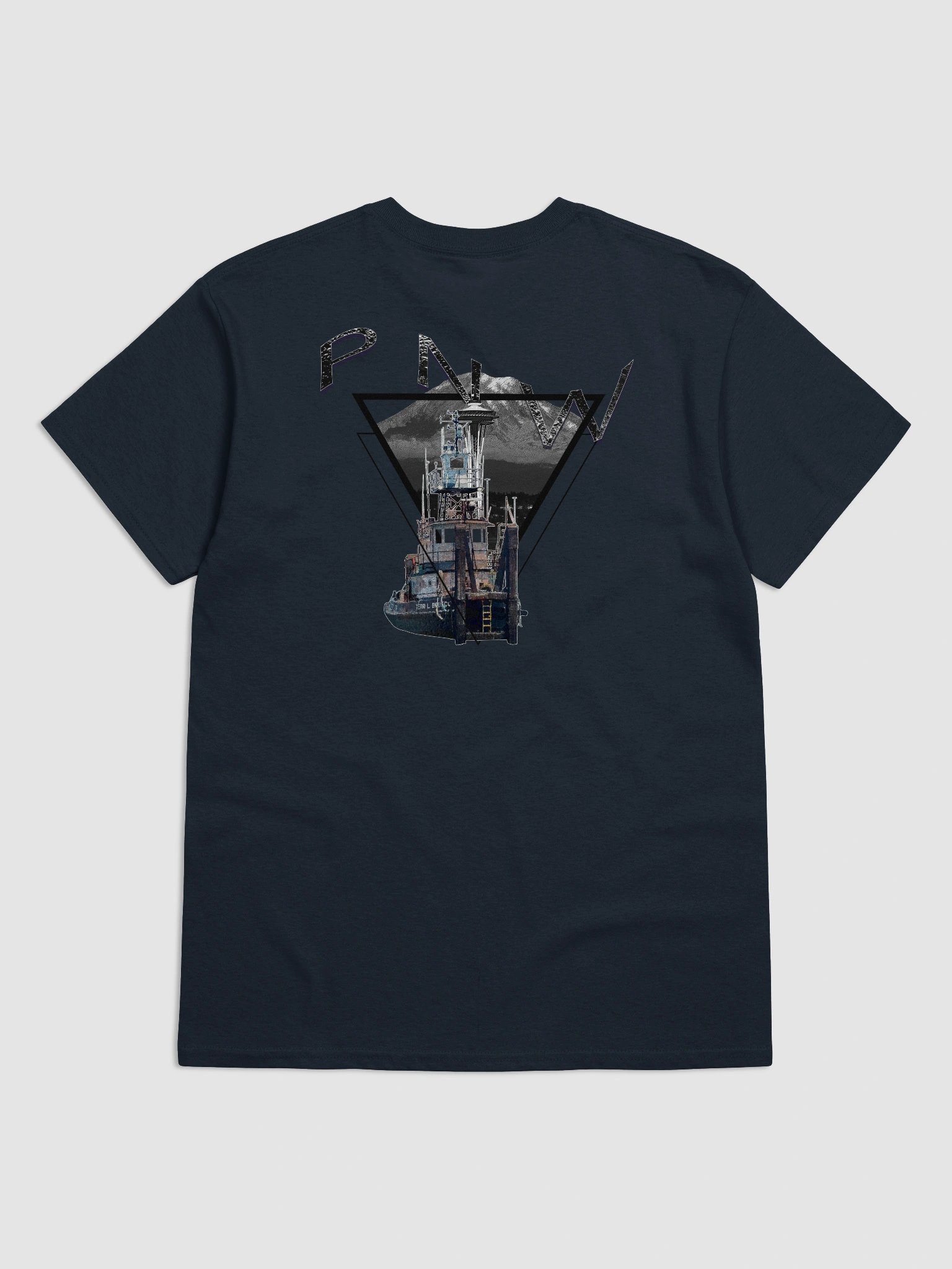 Triangle-Mt Raine- PNW Terri L. Brusco Tee product image (6)