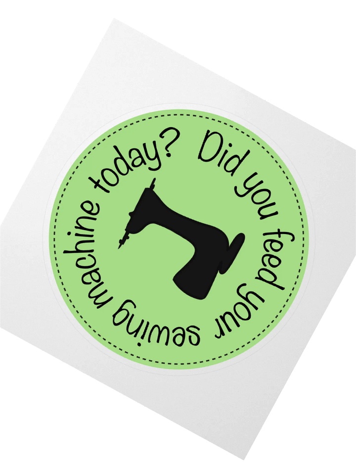 Did you sew today? Sticker product image (4)