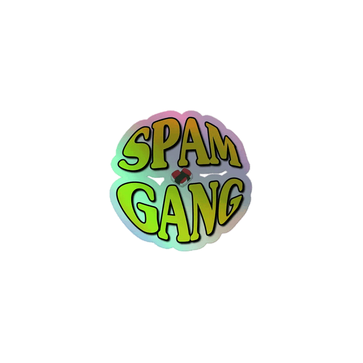 Spam Gang Holographic Sticker product image (1)