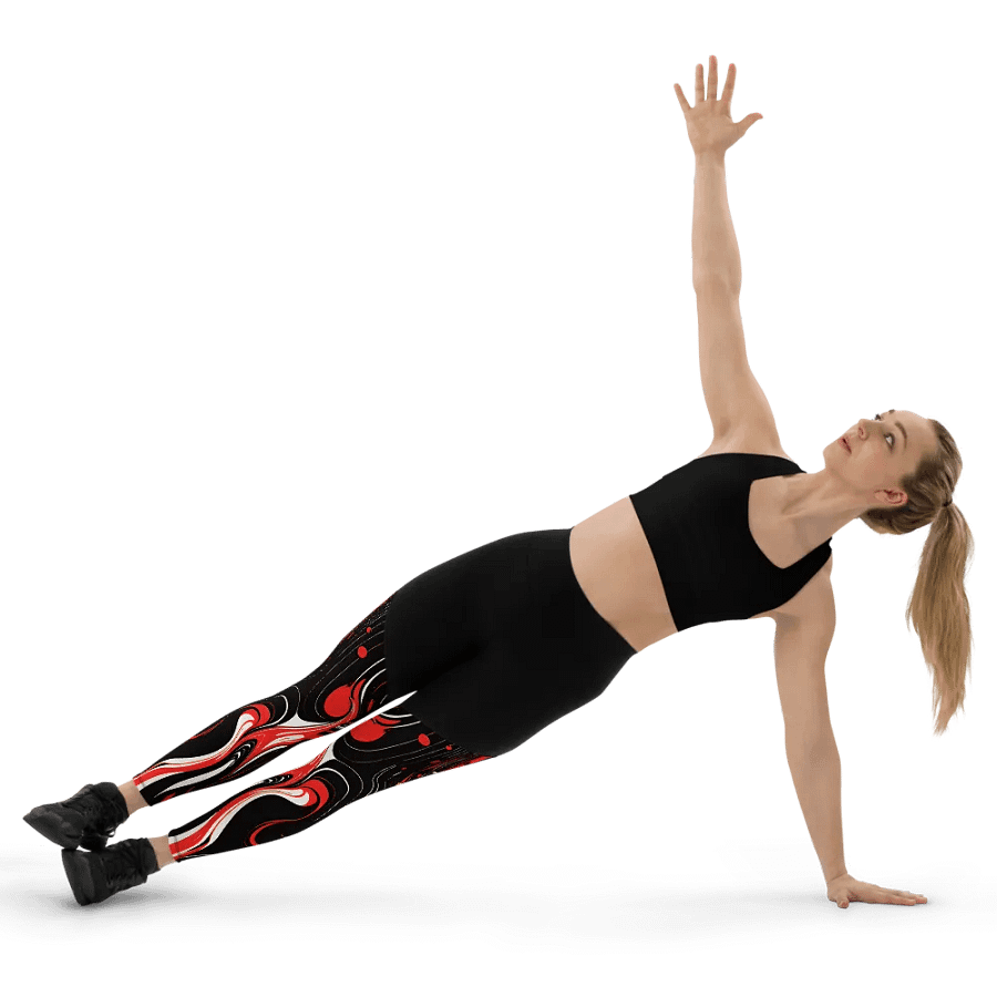 Dynamic Swirl - All-Over Sports Leggings product image (7)