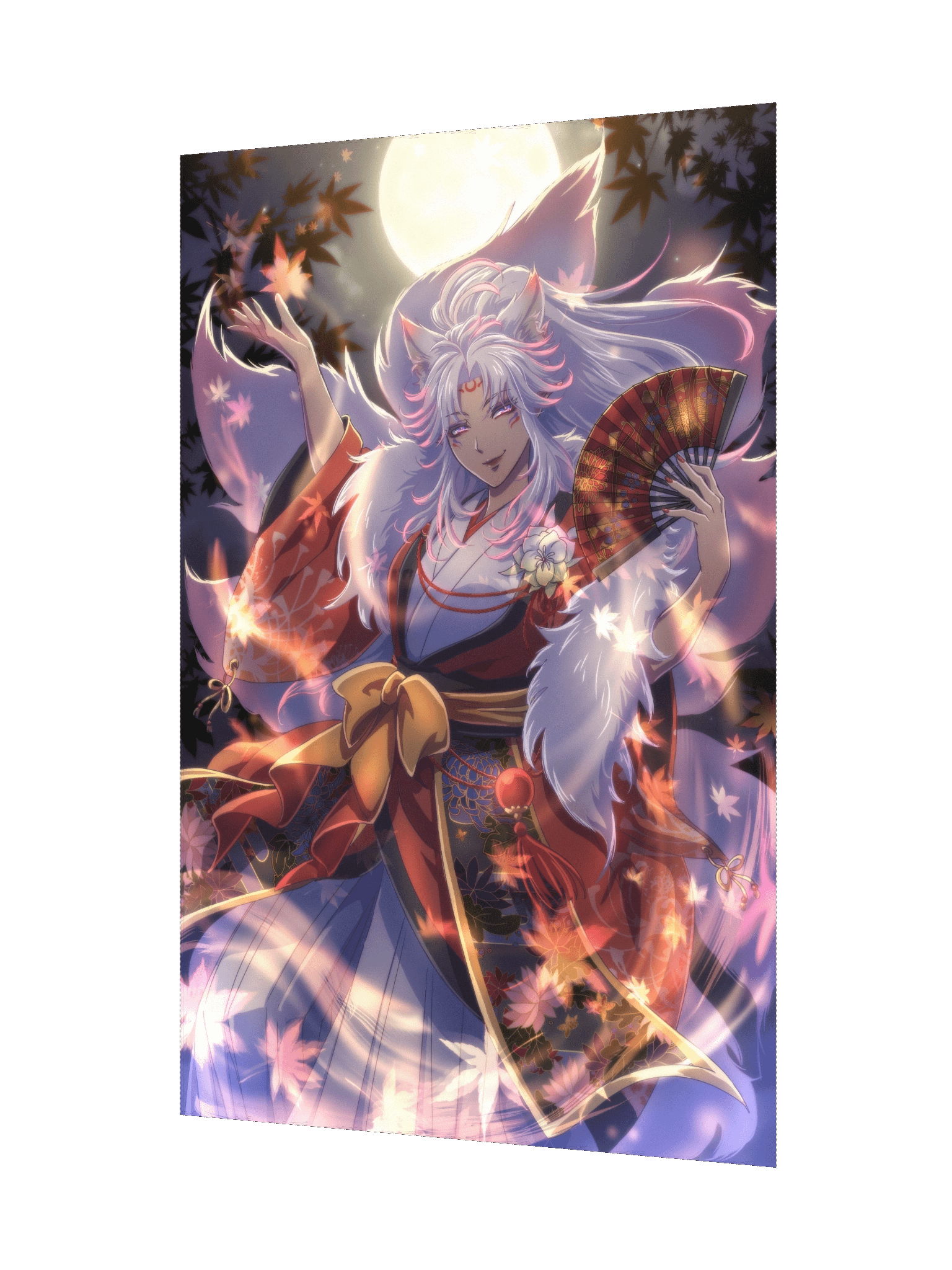 “Spirit of the Silver Moon” Vibrant Matte Paper Poster product image (3)