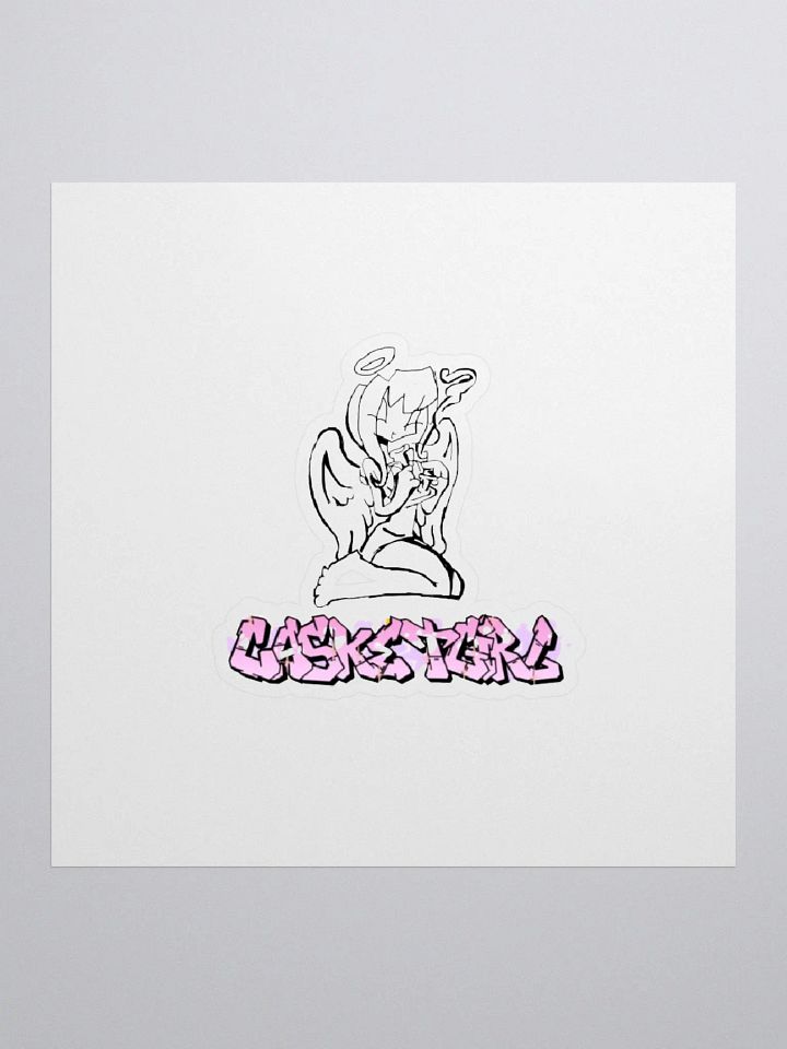 graffiti CA$KETGIRL sticker product image (1)