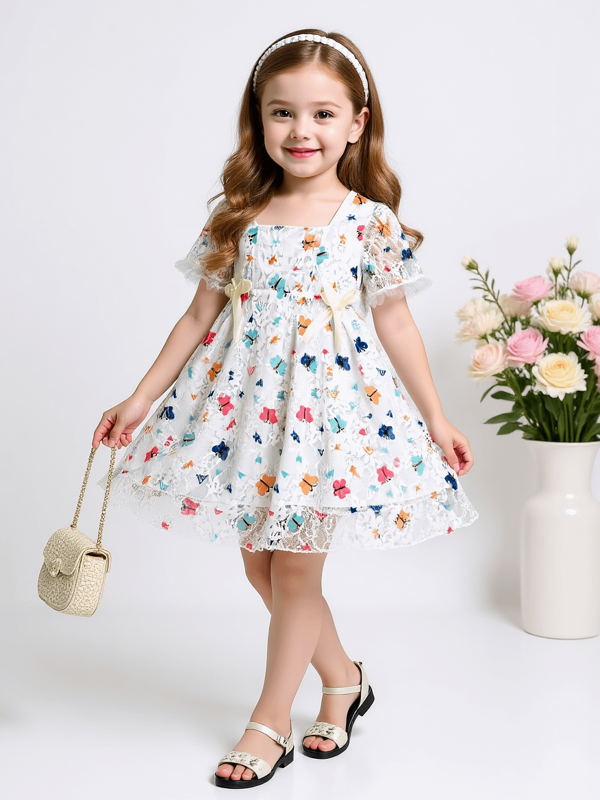 Butterfly Garden Lace Dress product image (1)