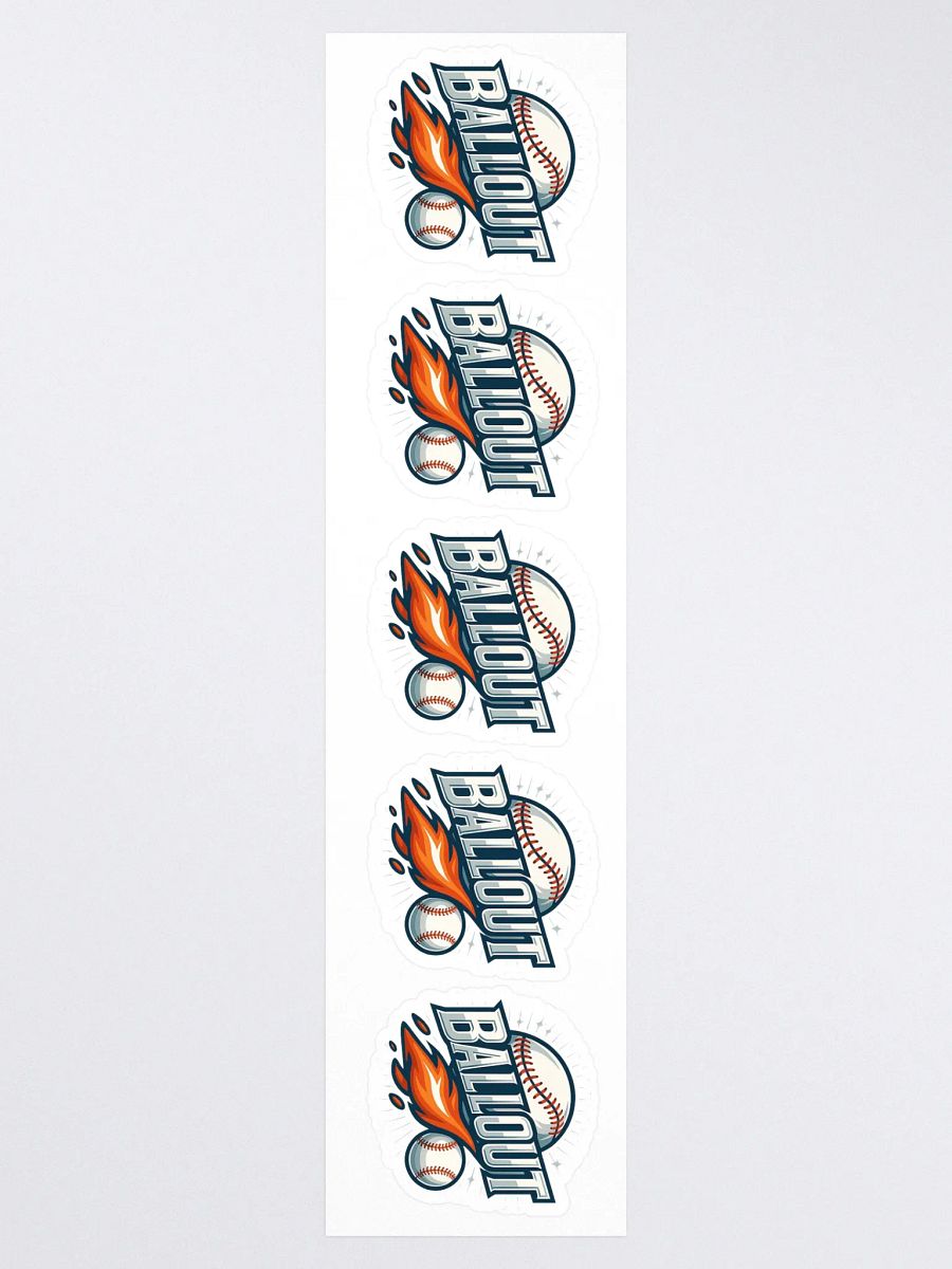 BallOut Kiss Cut Stickers (Set of 5) product image (3)