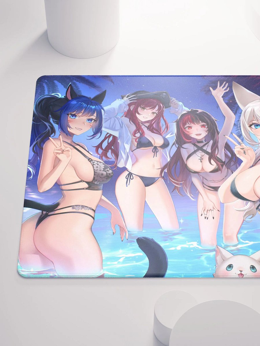 Lunaura Birthday Party Gaming Mousepad product image (6)