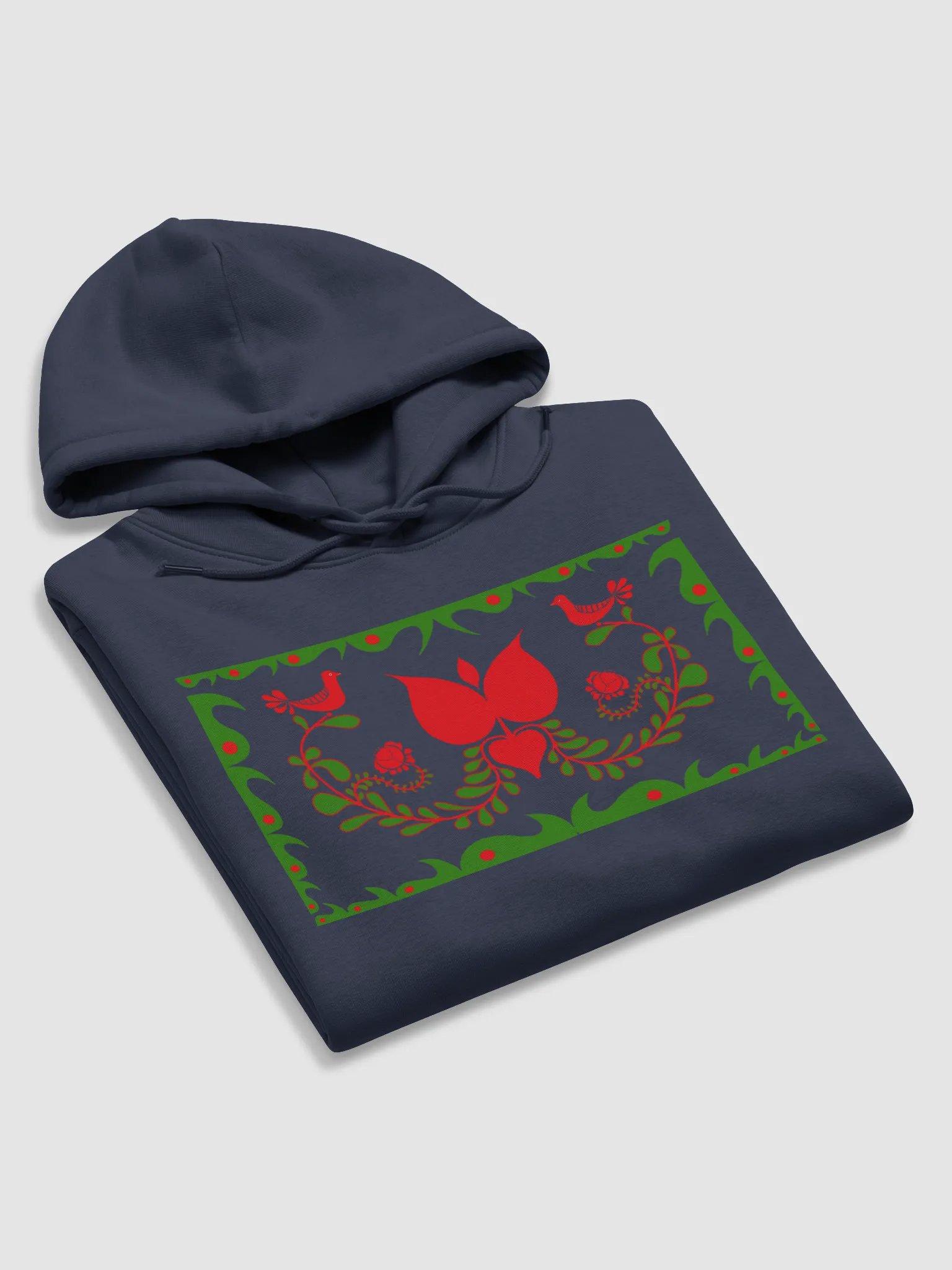 Hungarian Deep Blues Serenade Eco Hoodie product image (5)