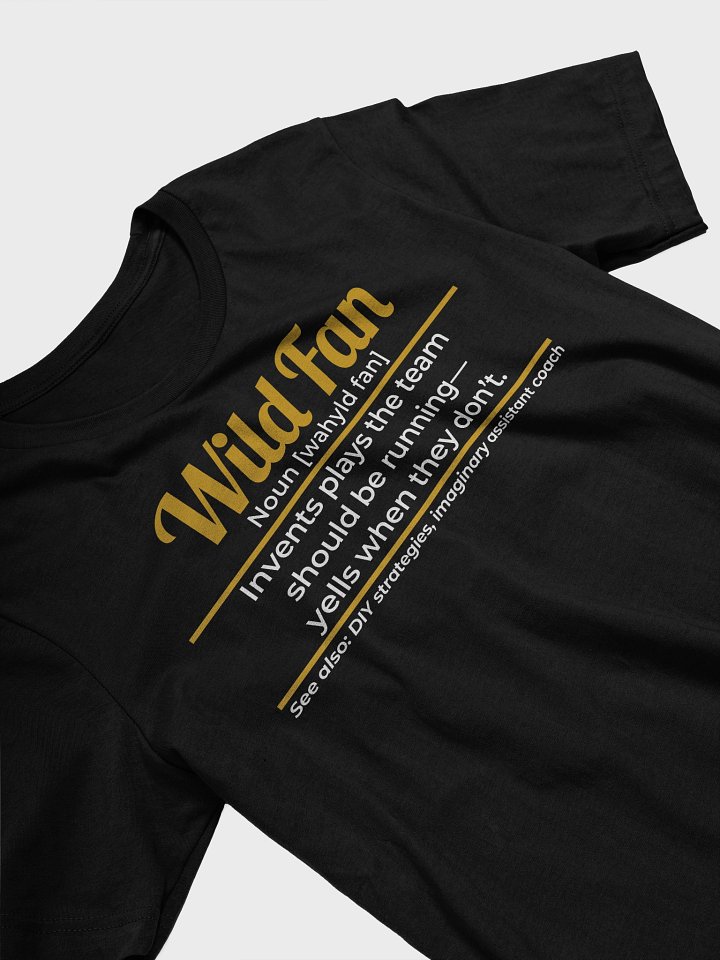 Playbook – The 2025 Wild Fan Collection – Unisex T-Shirt product image (1)