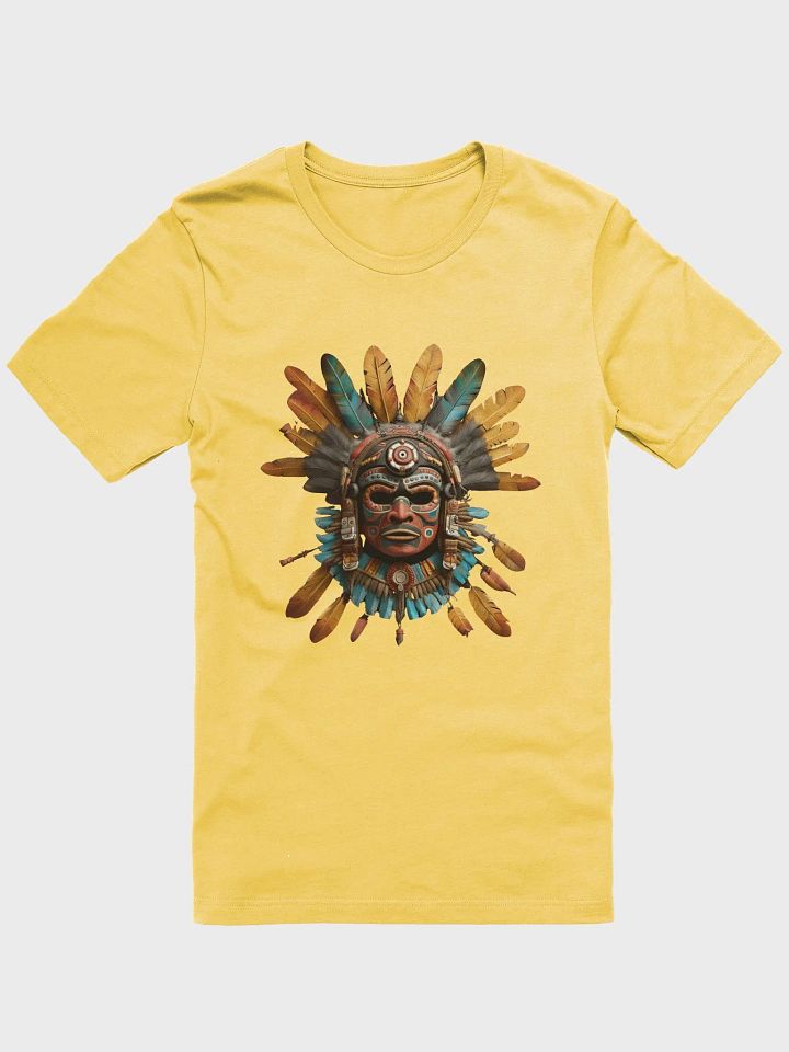 20 Ocelotl Cipactli Aztec Mask T-Shirt product image (71)