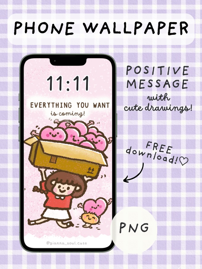 Everything you want is coming! | Phone Wallpaper product image (1)
