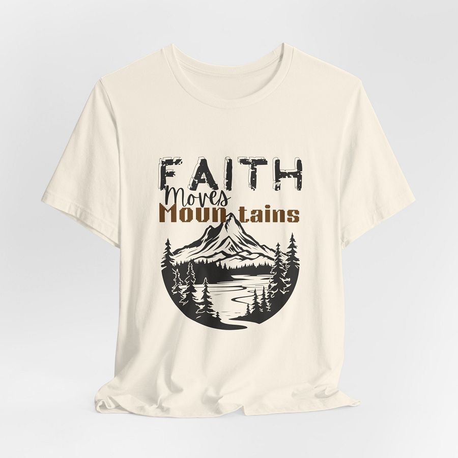 Faith moves mountain Unisex Tee product image (10)