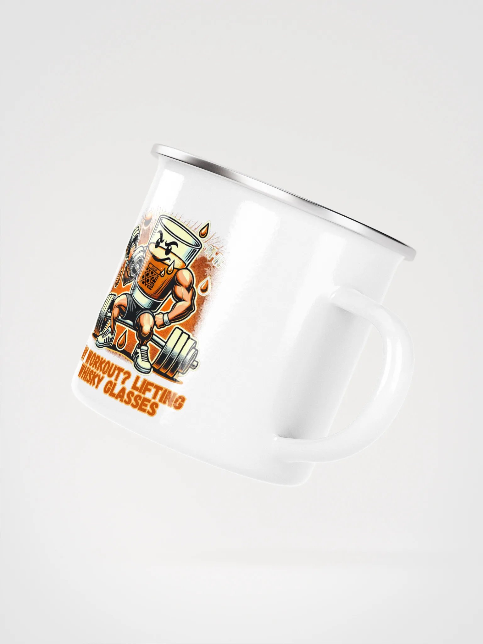 Cellar 8T Whisky - Workout - Enamel Mug product image (3)