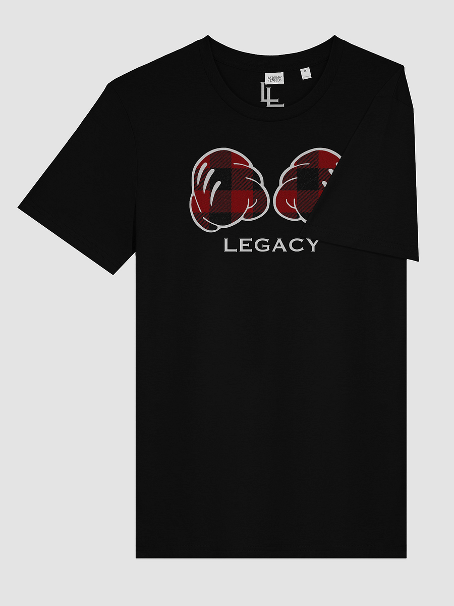 Buffalo Plaid Puncher Tee | Black product image (7)