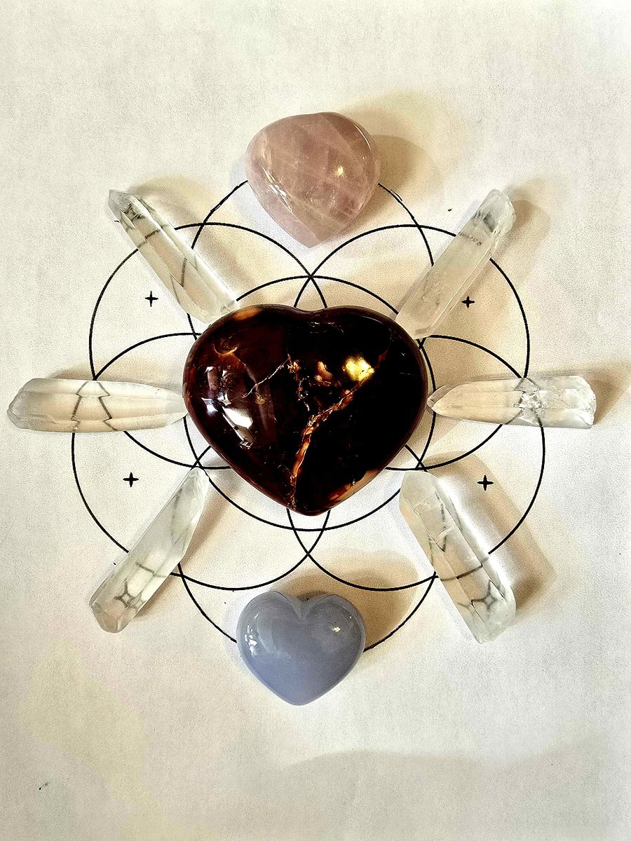 ✨ Custom Love & Self-Love Crystal Grid product image (2)