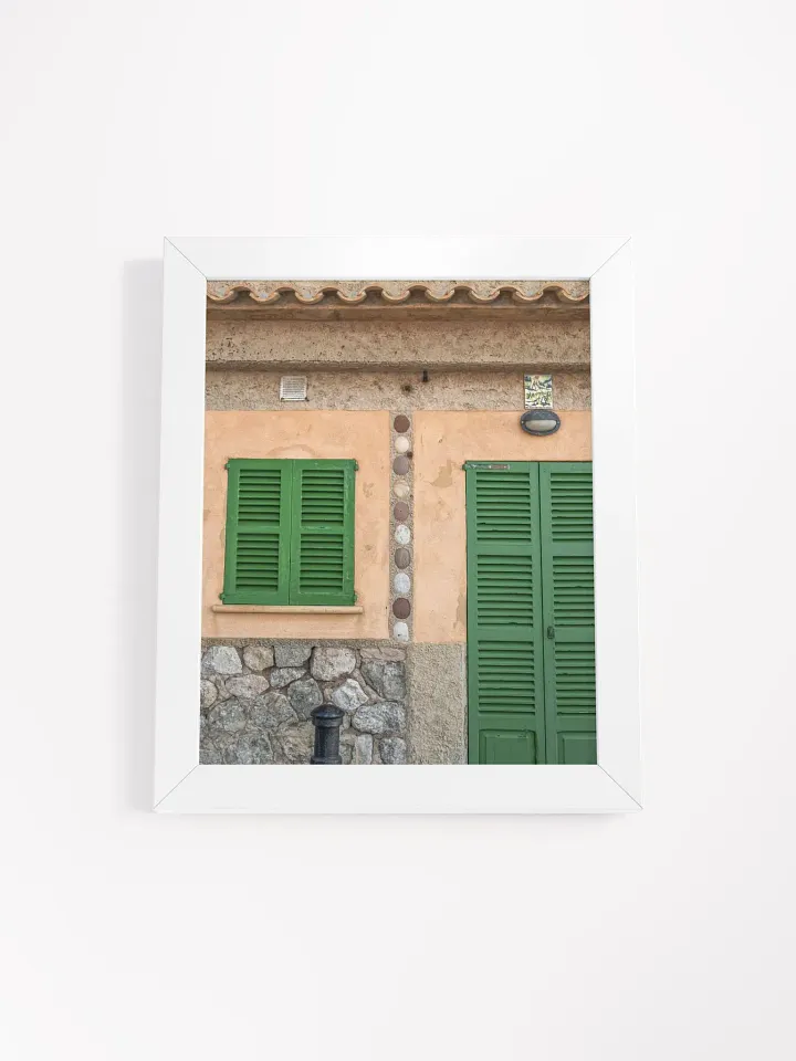 Valldemossa -Framed High-Quality Matte Poster product image (1)