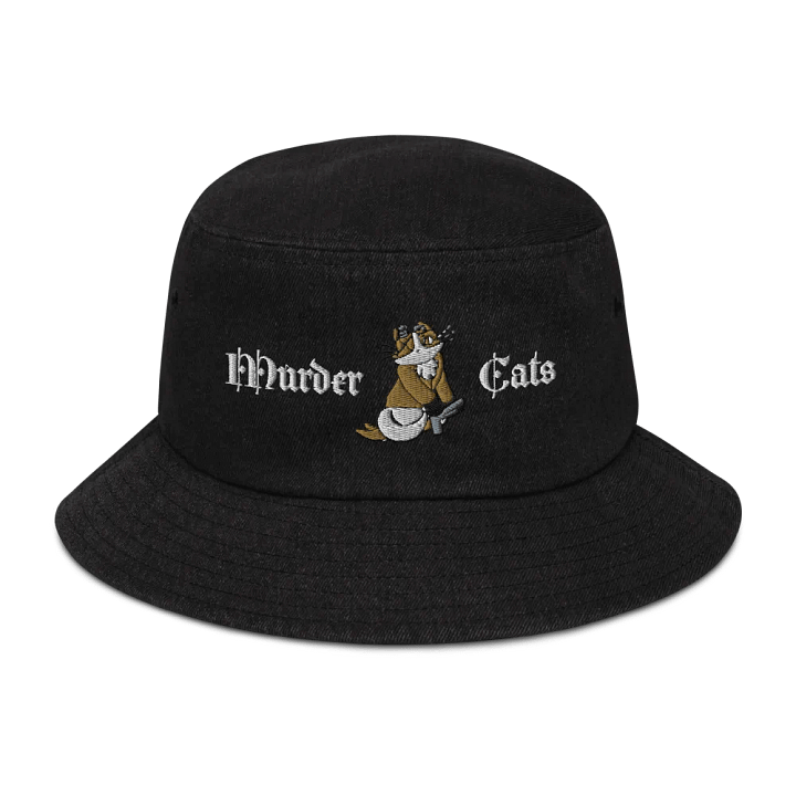 Murder Cats : Steampunk Gunny Denim Bucket Hat product image (1)