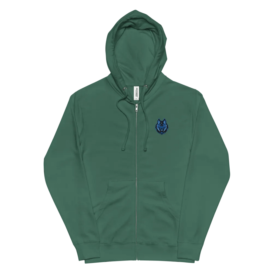 Mystic Wolf Fleece Zip-Up Hoodie product image (6)