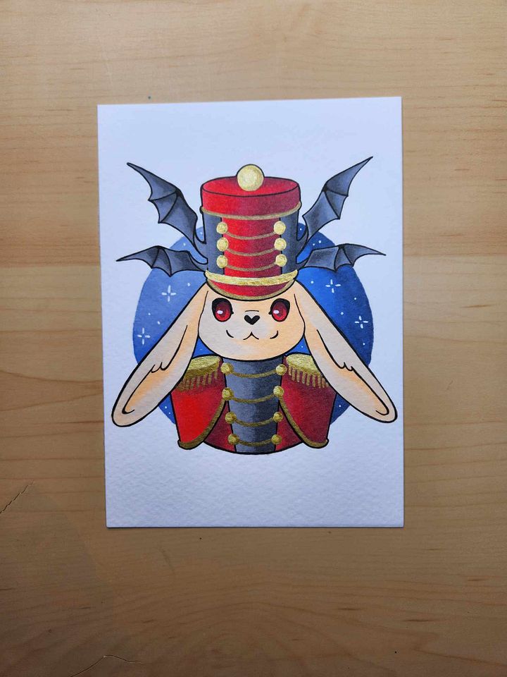Dessin original Noël Lapin product image (2)