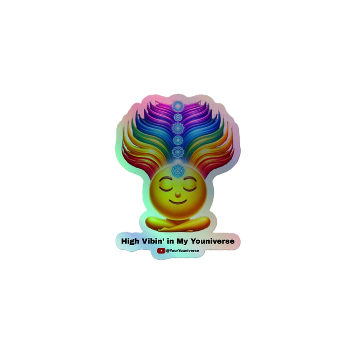 High Vibin' in My Youniverse Holographic Sticker Sheet product image (1)