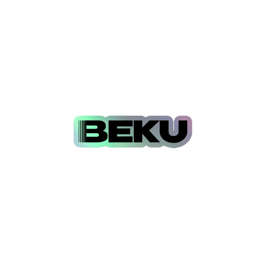 BEKU holo sticker product image (1)