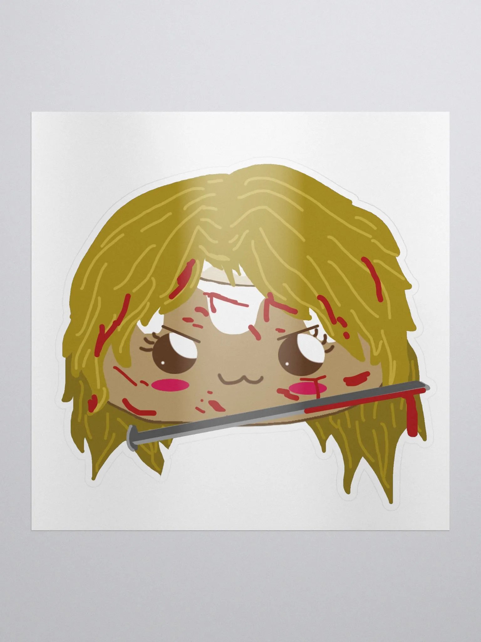 Beatrix Kiddo Cinebun Sticker product image (1)