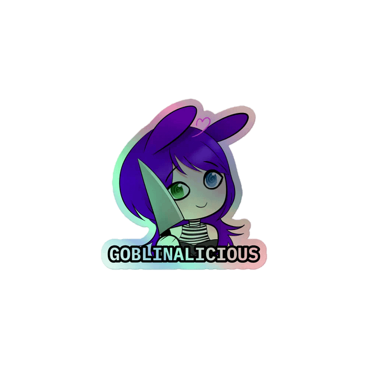🤩 Shiny Kawaii Knife Sticker (Giveaway Edition) product image (1)