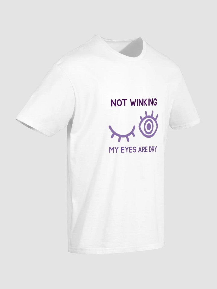 Not Winking Eye Illustration Unisex T-Shirt product image (4)