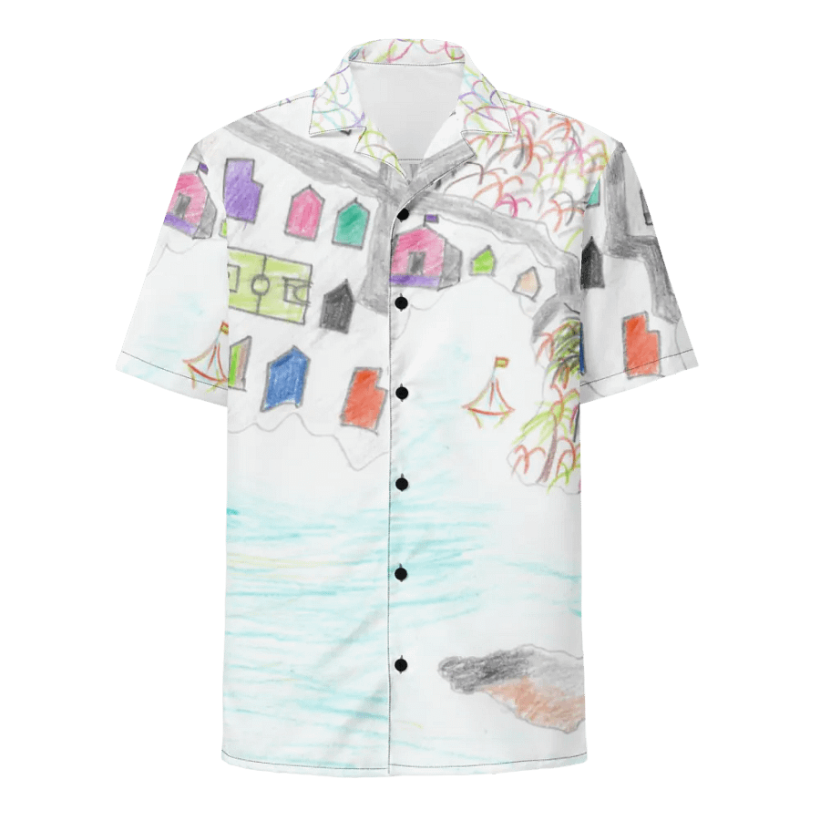 Haitian Coastal Village Shirt product image (1)