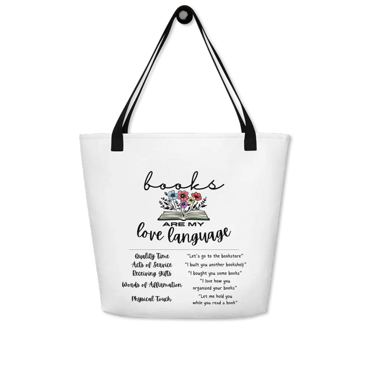 Love Language Tote product image (1)