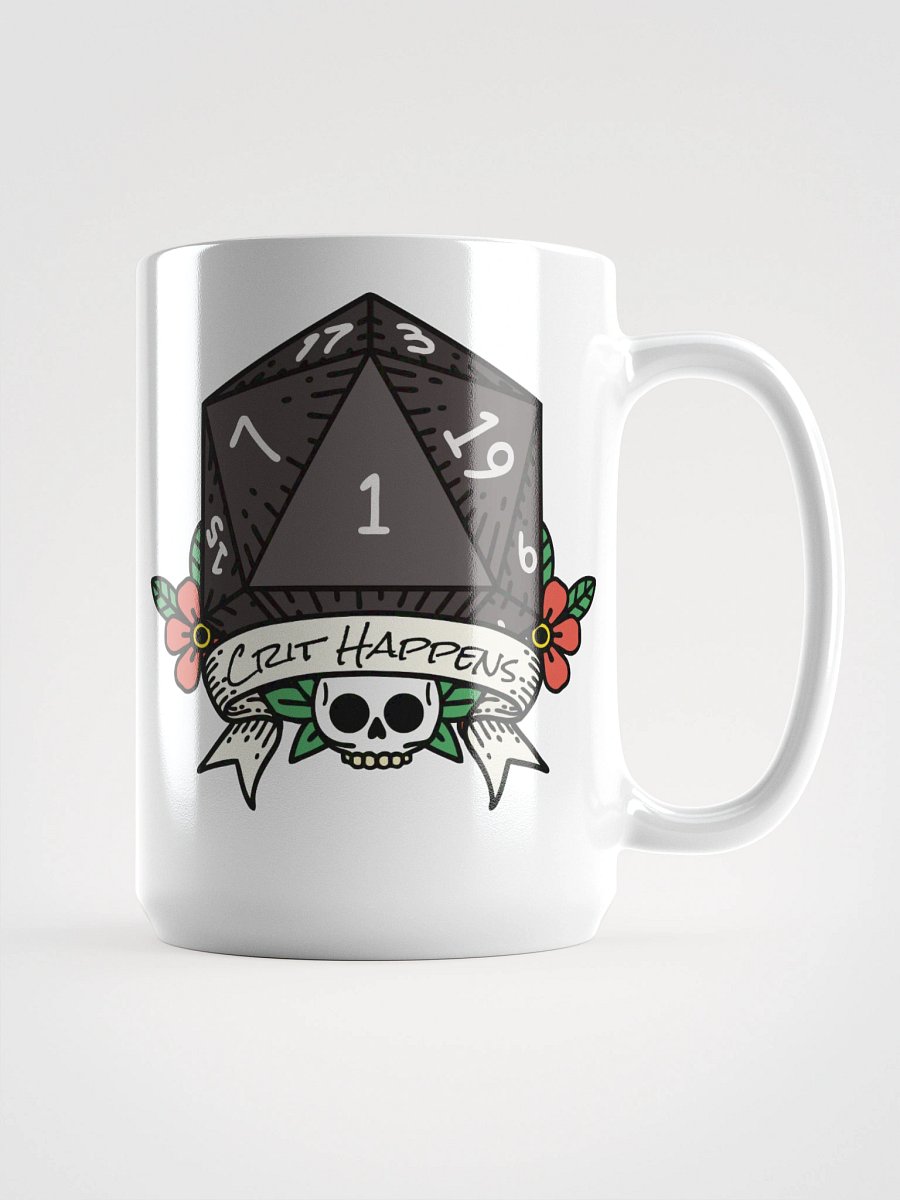 Crit Happens D20 Mug product image (1)