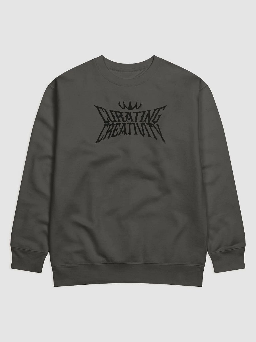 "CURATING CREATIVITY" Premium Sweatshirt product image (2)