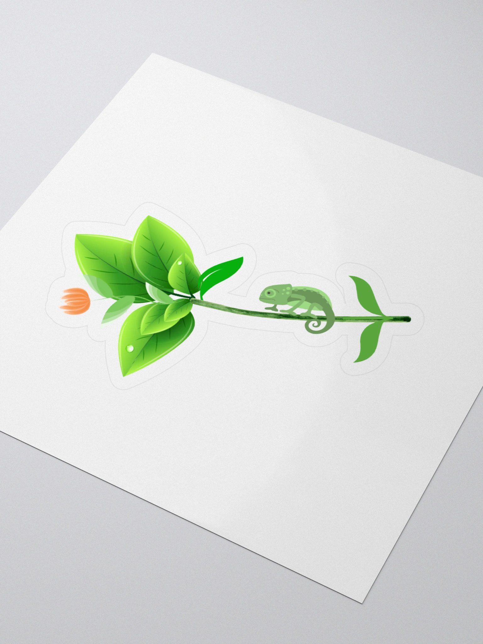 Chameleon's Garden Kiss Cut Stickers product image (3)