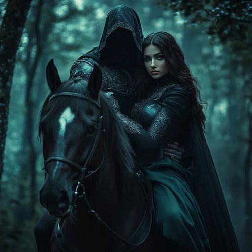 In the depths of an enchanted forest, where shadows linger and secrets whisper among the trees, two souls share an unspoken b...